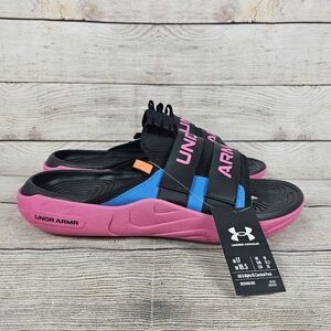 Under Armour UA Unisex Alpha SL Slide Sandals Carnival Pack Men's Size 17 NEW